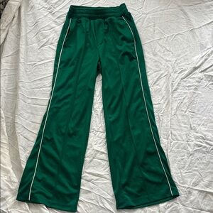 Green Bershka Track Pants